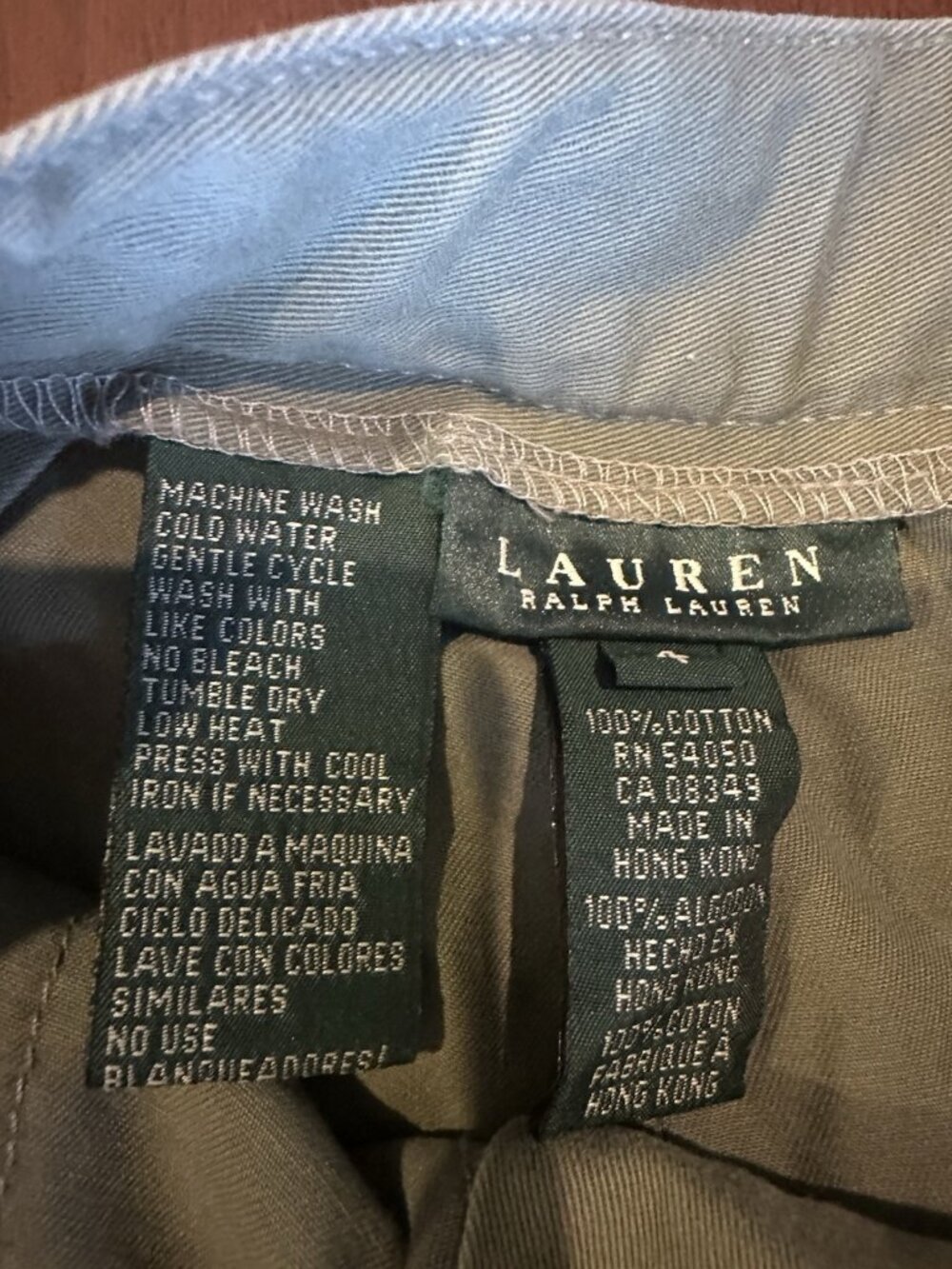 Lauren Ralph Lauren Utility Capri Pants Safari Outfitters Cargo Womens 4 - Picture 5 of 9